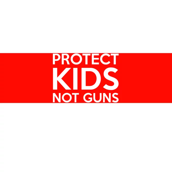 Protect Kids Not Guns Bumper Sticker