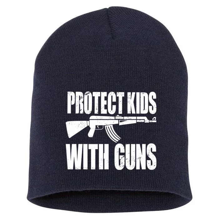 Protect Kids With Guns Short Acrylic Beanie