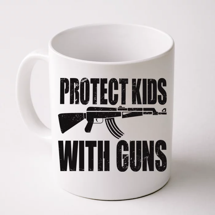 Protect Kids With Guns Front & Back Coffee Mug