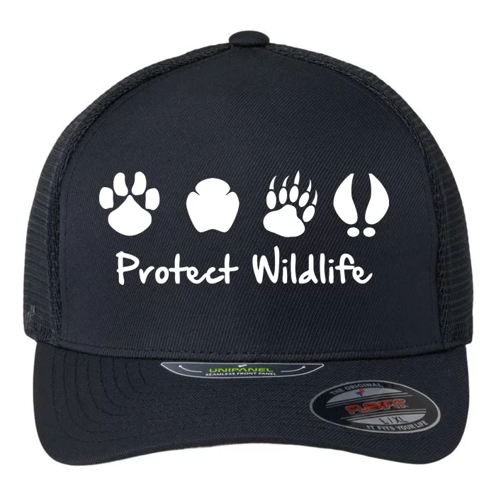 Protect Wildlife Flexfit Unipanel Trucker Cap