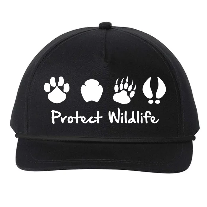 Protect Wildlife Snapback Five-Panel Rope Hat