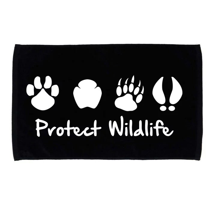 Protect Wildlife Microfiber Hand Towel