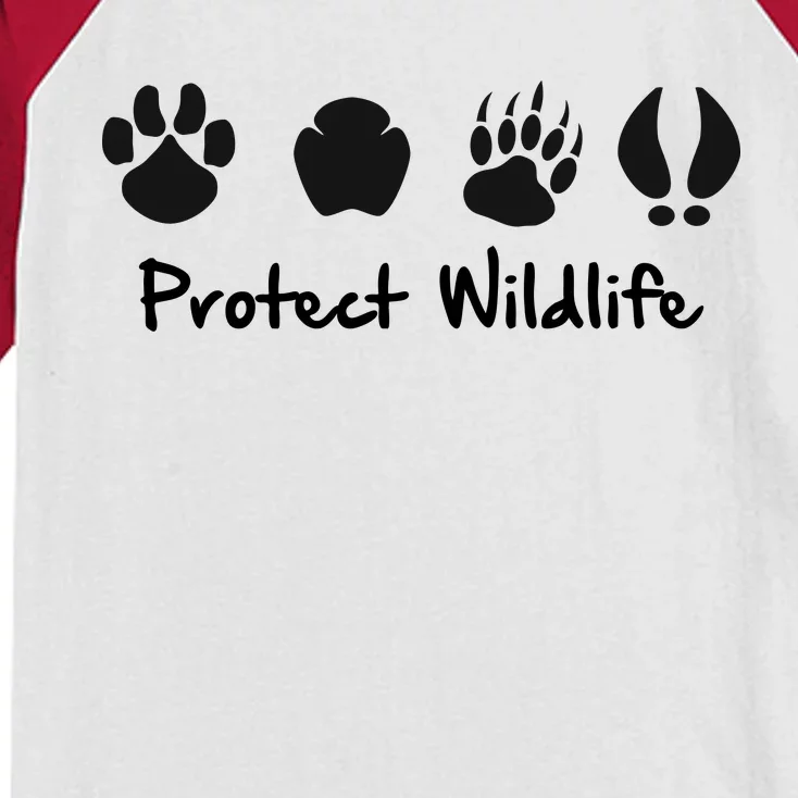 Protect Wildlife Kids Colorblock Raglan Jersey