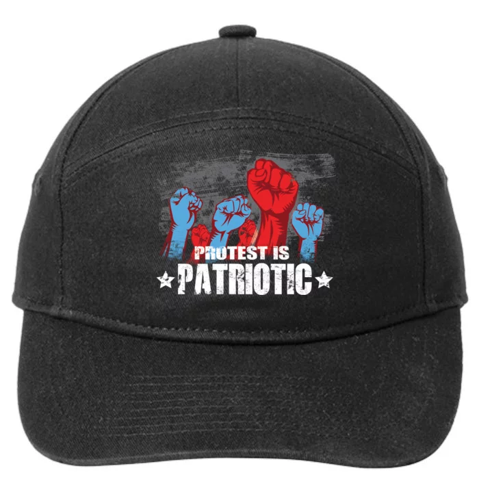 Protest Is Patriotic 7-Panel Snapback Hat