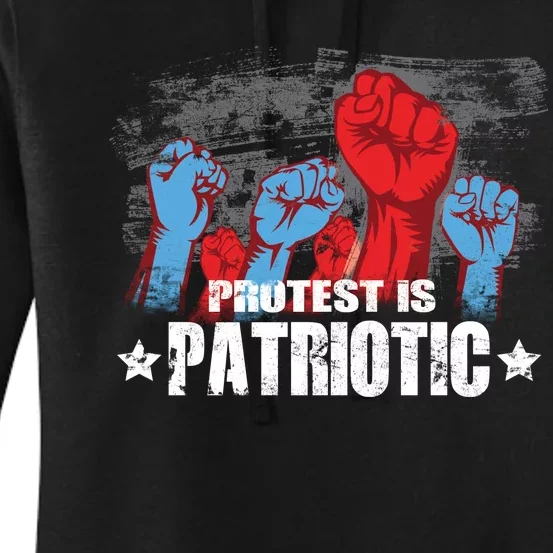 Protest Is Patriotic Women's Pullover Hoodie