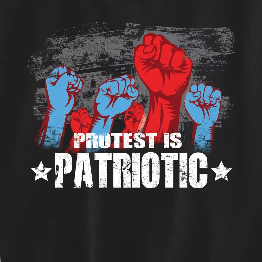 Protest Is Patriotic Kids Sweatshirt