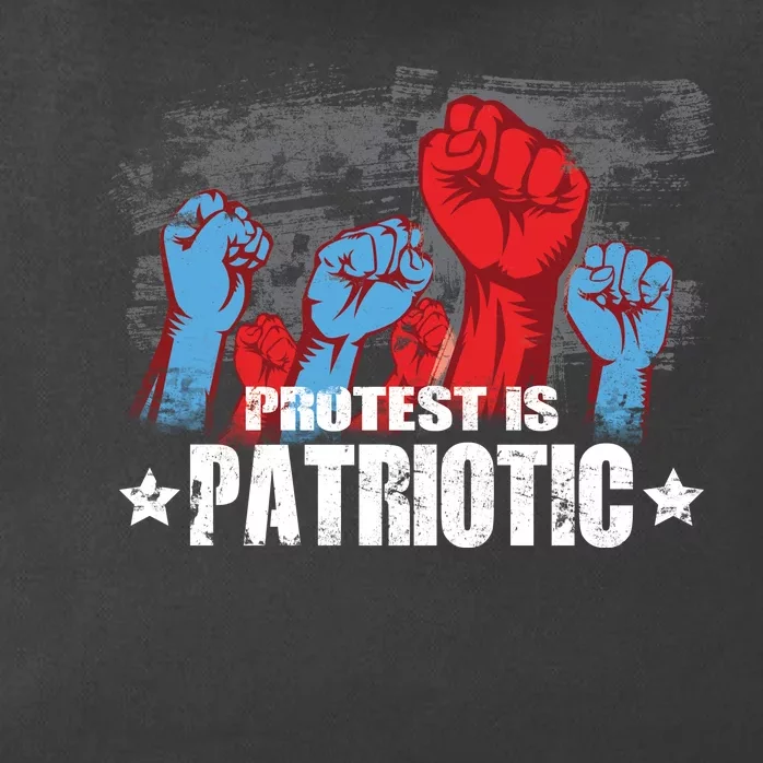 Protest Is Patriotic Zip Tote Bag