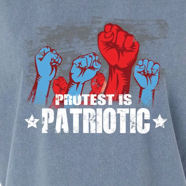 Protest Is Patriotic Garment-Dyed Women's Muscle Tee