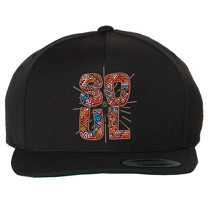 Proud African Soul Wool Snapback Cap