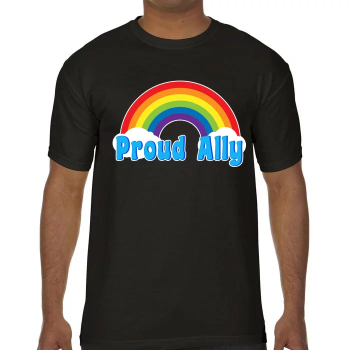 Proud Ally LGBT Support Comfort Colors T-Shirt