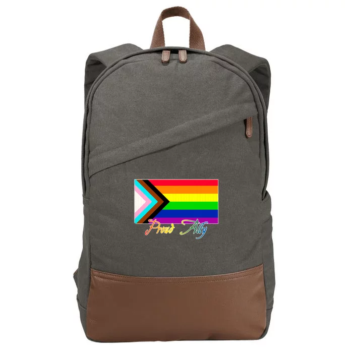 Proud Ally Vintage Cotton Canvas Backpack