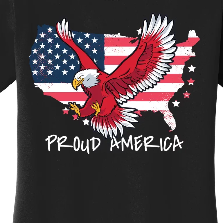 Proud American Eagle Women's T-Shirt