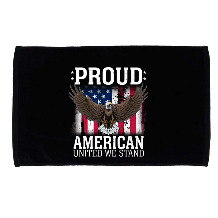 Proud American United We Stand Eagle Microfiber Hand Towel