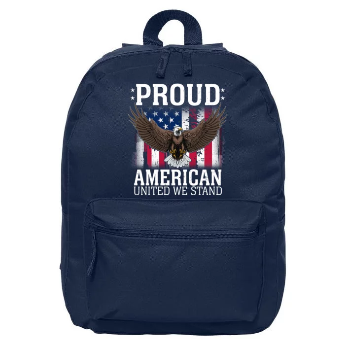 Proud American United We Stand Eagle 16 in Basic Backpack