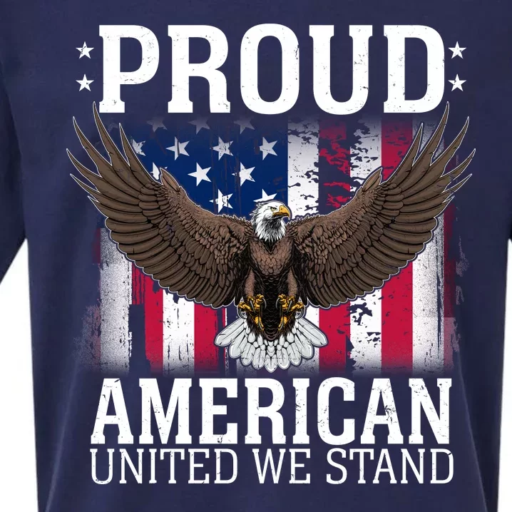 Proud American United We Stand Eagle Sueded Cloud Jersey T-Shirt