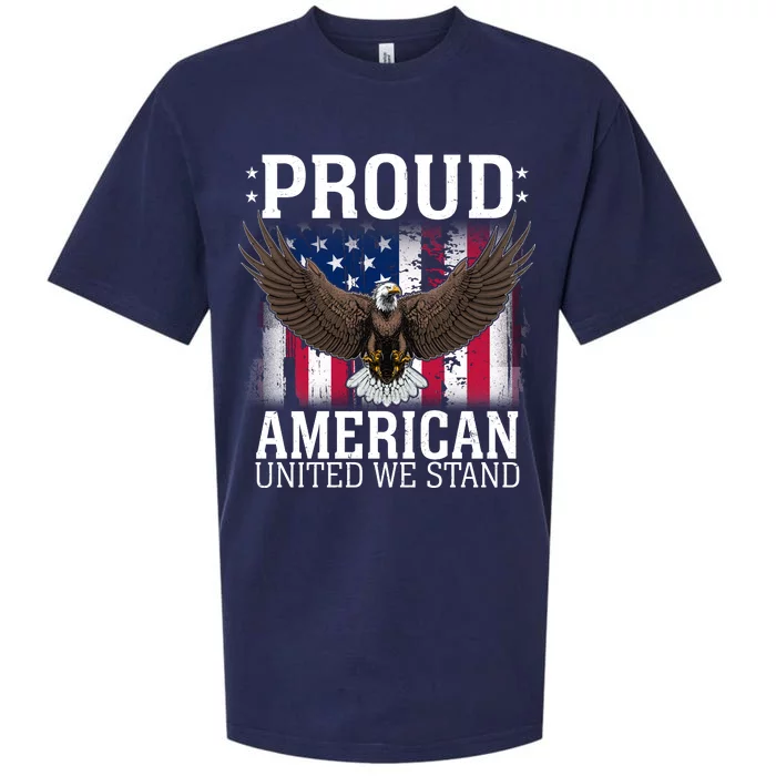 Proud American United We Stand Eagle Sueded Cloud Jersey T-Shirt