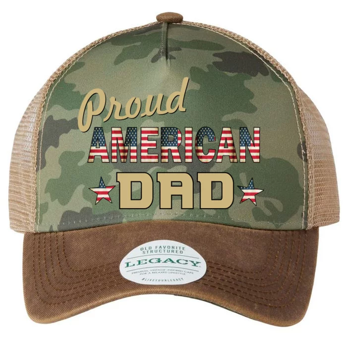 Proud Army Dad Legacy Tie Dye Trucker Hat