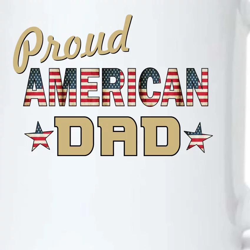 Proud Army Dad Black Color Changing Mug