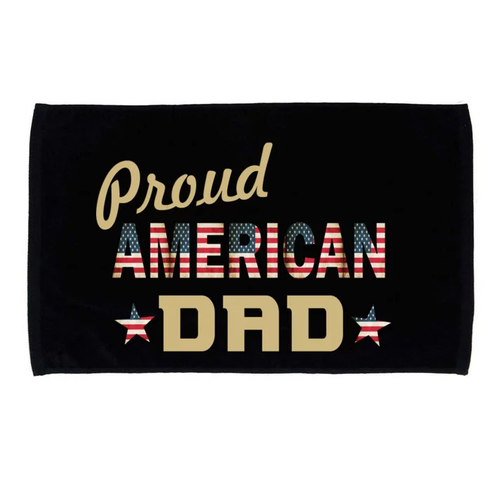 Proud Army Dad Microfiber Hand Towel