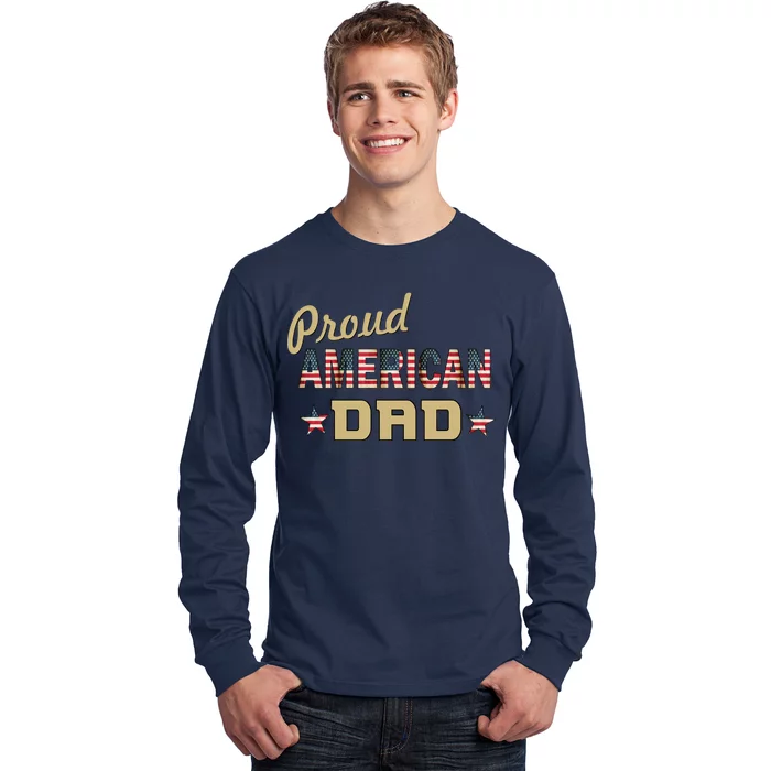 Proud Army Dad Long Sleeve Shirt