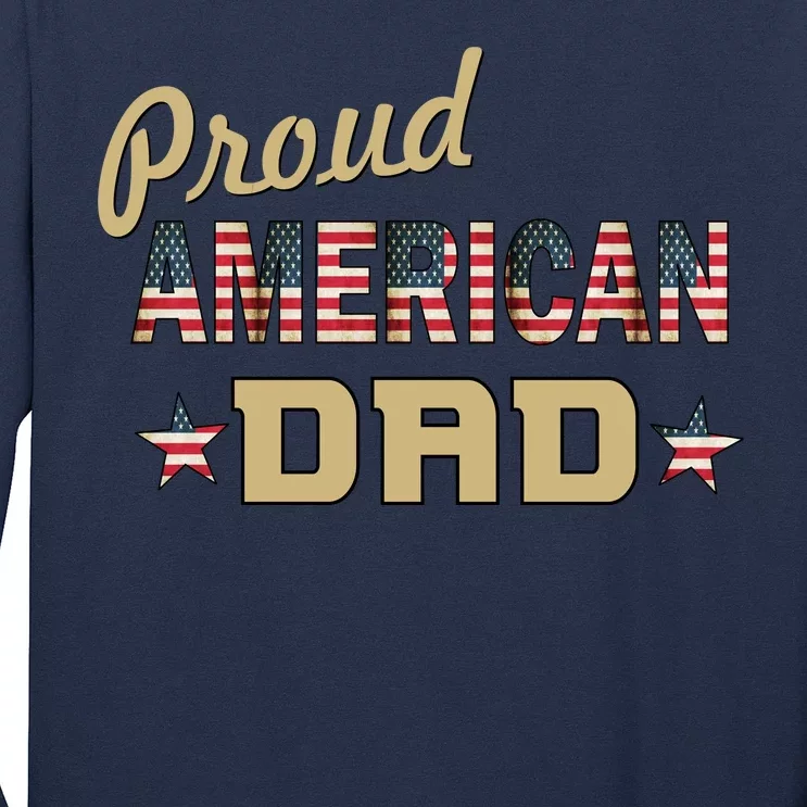 Proud Army Dad Long Sleeve Shirt