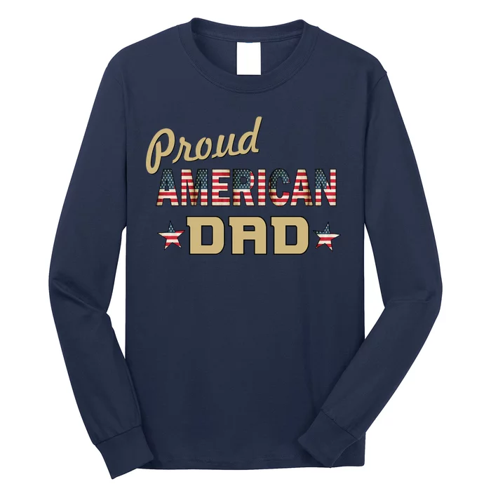 Proud Army Dad Long Sleeve Shirt