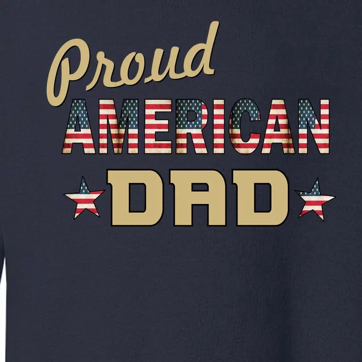 Proud Army Dad Toddler Sweatshirt