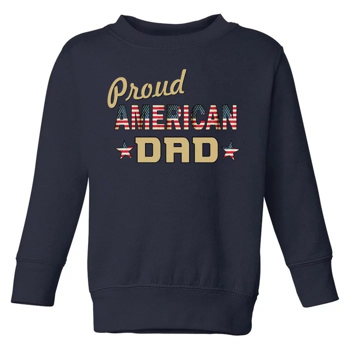 Proud Army Dad Toddler Sweatshirt