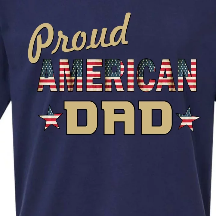 Proud Army Dad Sueded Cloud Jersey T-Shirt