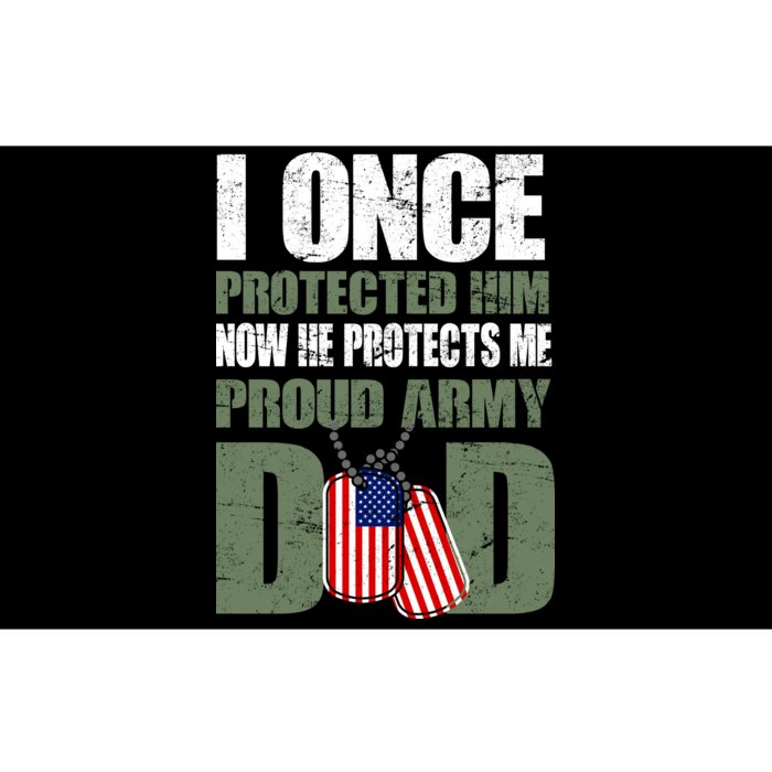 Proud Army Dad Of An American Soldier Bumper Sticker