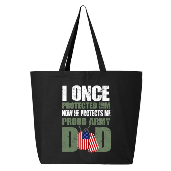 Proud Army Dad Of An American Soldier 25L Jumbo Tote