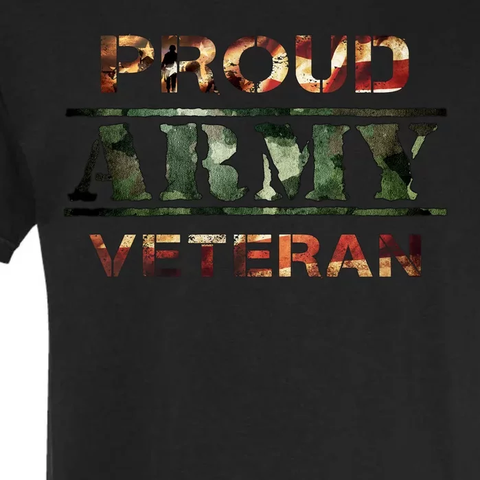 Proud Army Veteran Garment-Dyed Heavyweight T-Shirt