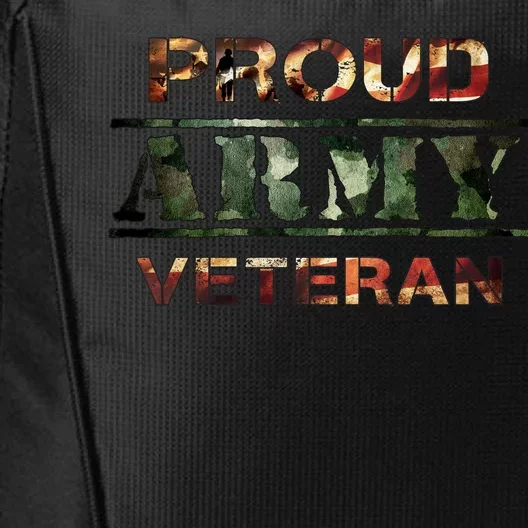 Proud Army Veteran City Backpack