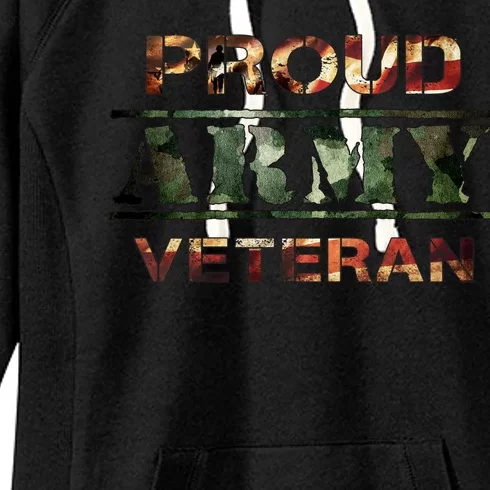 Proud Army Veteran Women's Fleece Hoodie