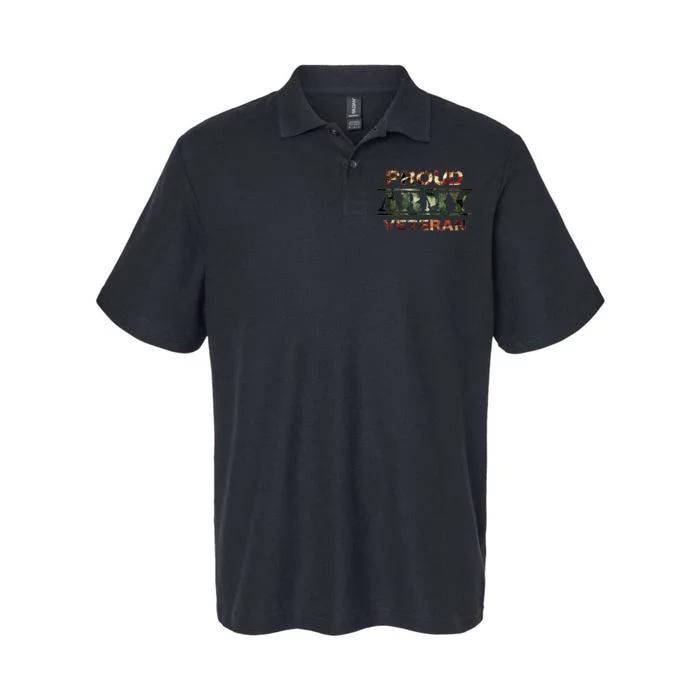 Proud Army Veteran Softstyle Adult Sport Polo