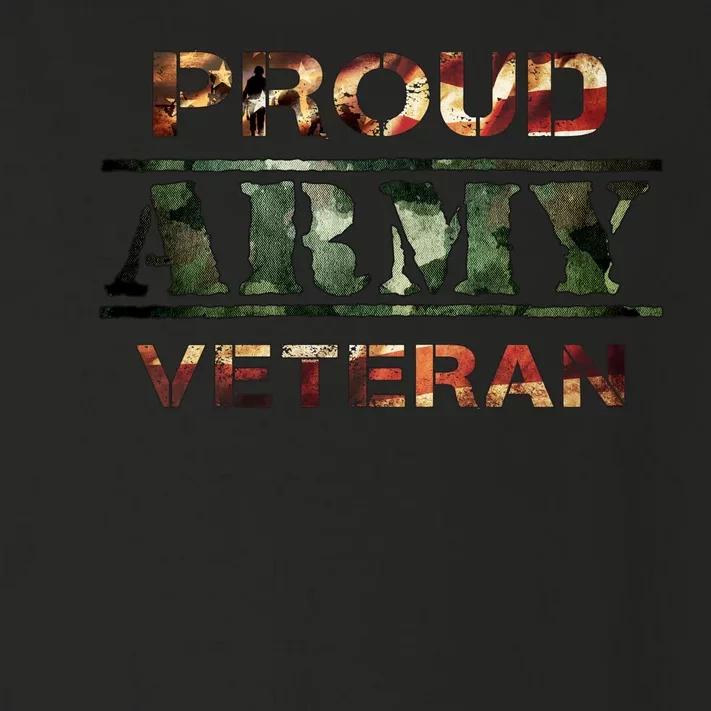 Proud Army Veteran Toddler Long Sleeve Shirt