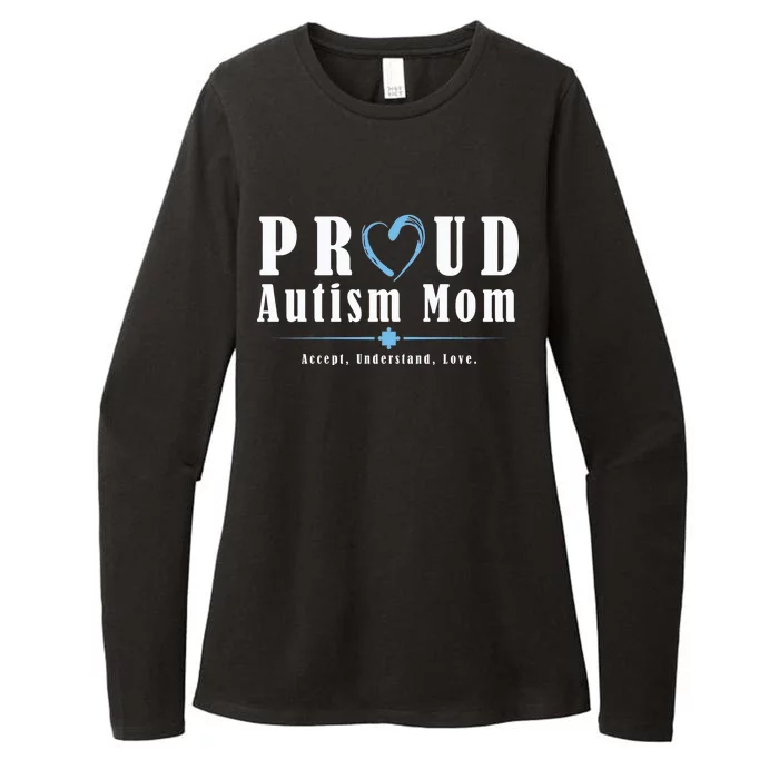 Proud Autism Mom Accept Understand Love Womens CVC Long Sleeve Shirt