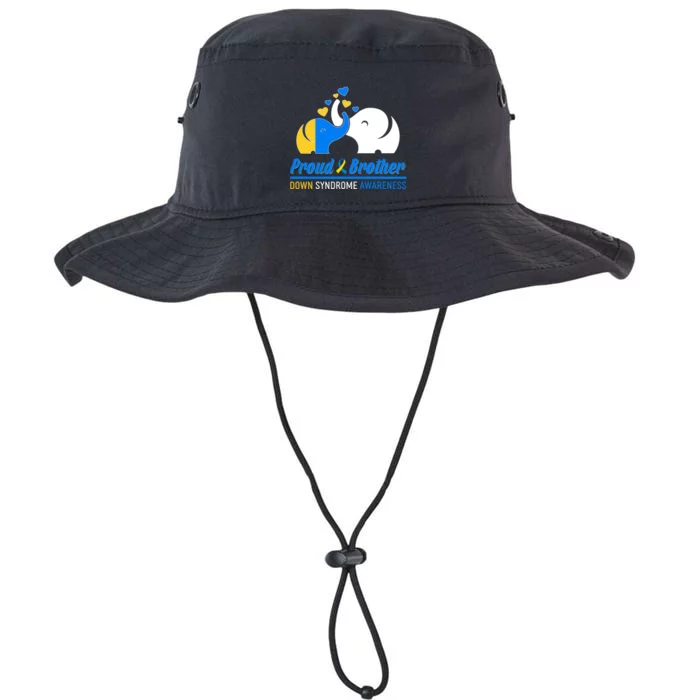 Proud Brother Down Syndrome Awareness Elephants Legacy Cool Fit Booney Bucket Hat