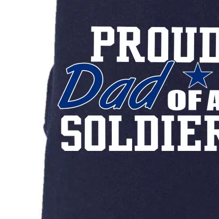 Proud Dad of A Soldier Doggie 3-End Fleece Hoodie