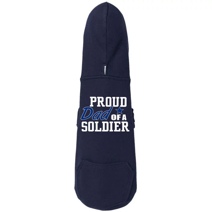 Proud Dad of A Soldier Doggie 3-End Fleece Hoodie