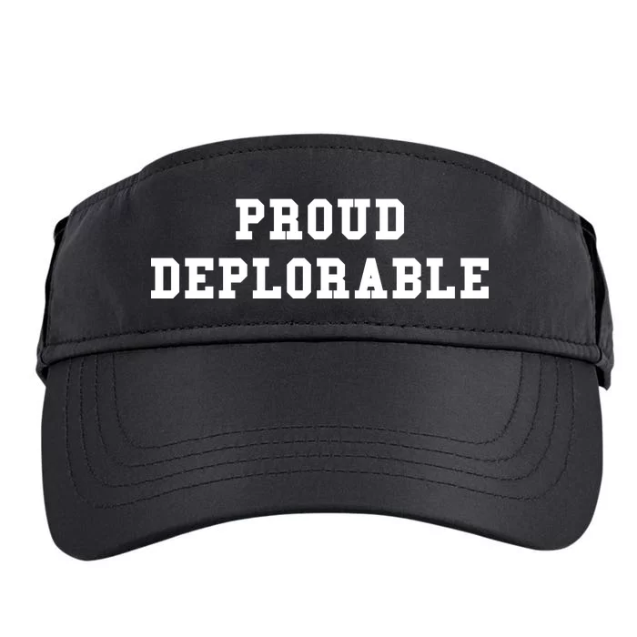 Proud Deplorable Adult Drive Performance Visor