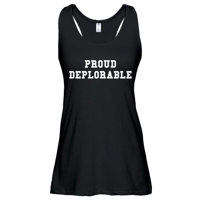 Proud Deplorable Ladies Essential Flowy Tank