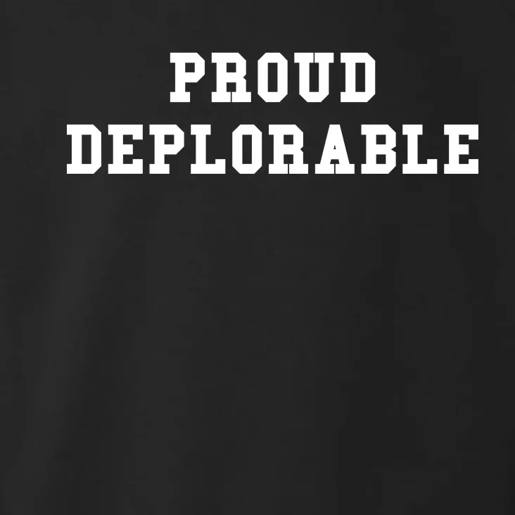 Proud Deplorable Toddler Hoodie