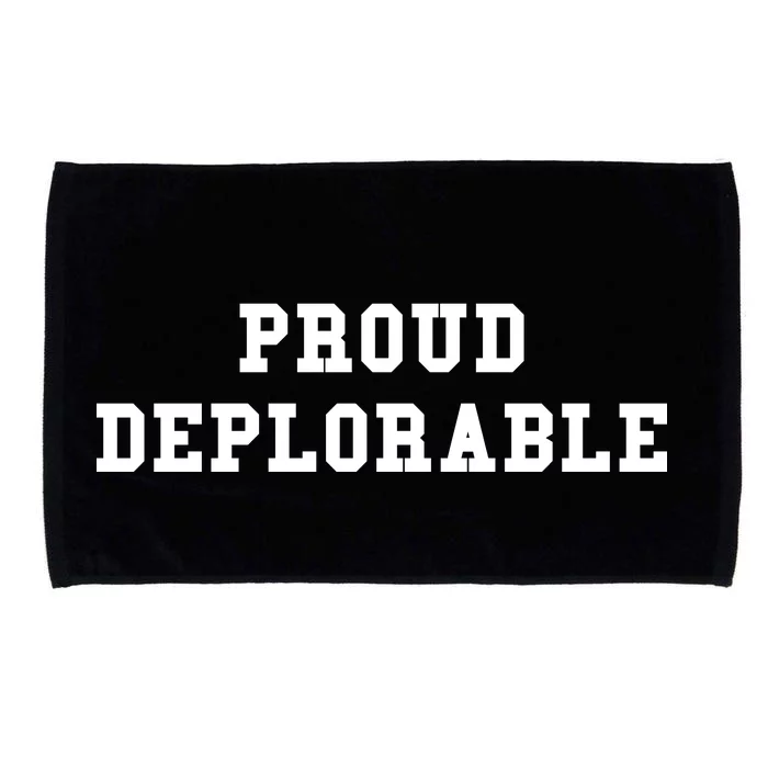 Proud Deplorable Microfiber Hand Towel