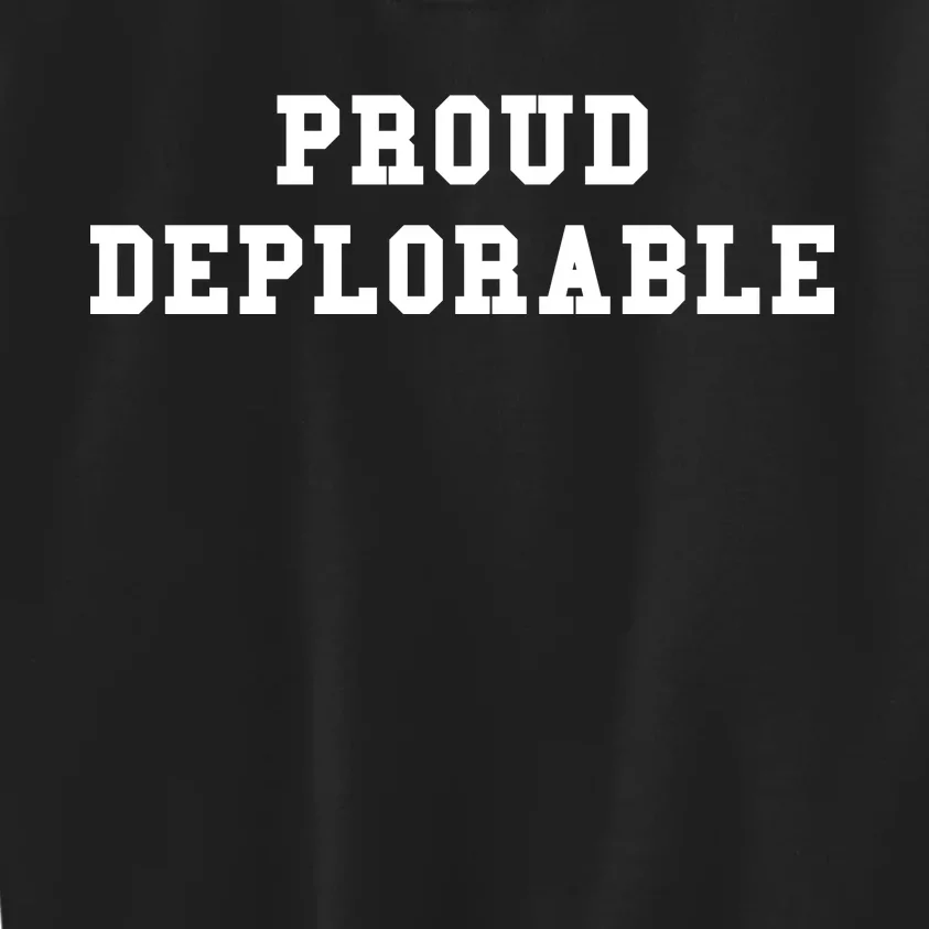 Proud Deplorable Kids Sweatshirt