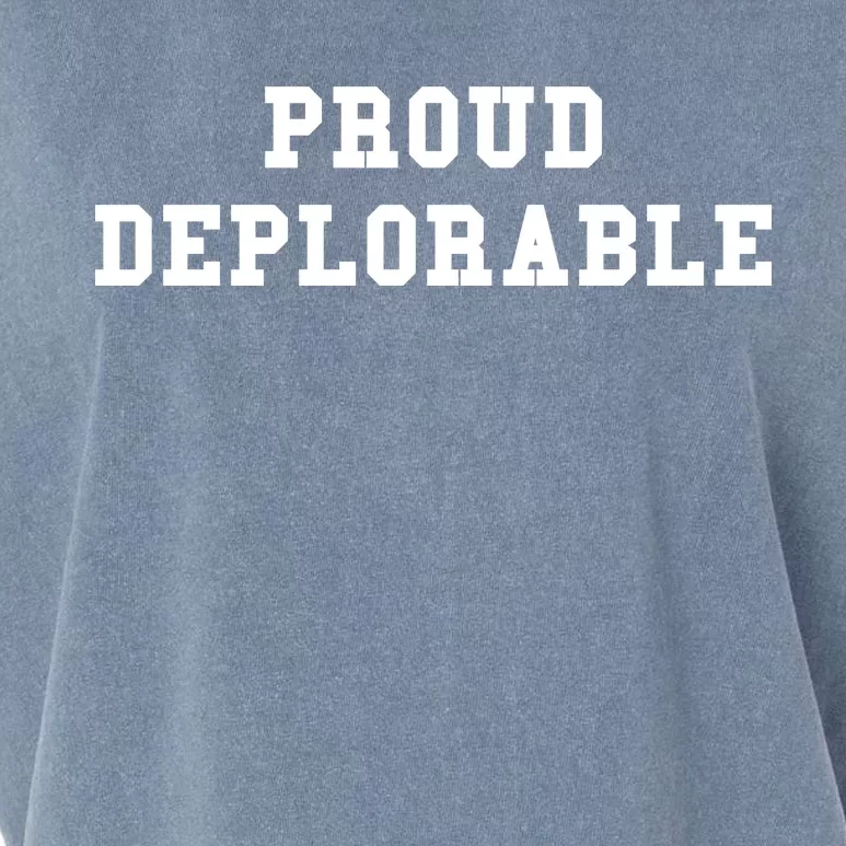 Proud Deplorable Garment-Dyed Women's Muscle Tee