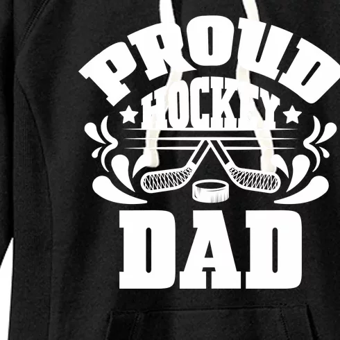 Proud Hockey Dad Women's Fleece Hoodie