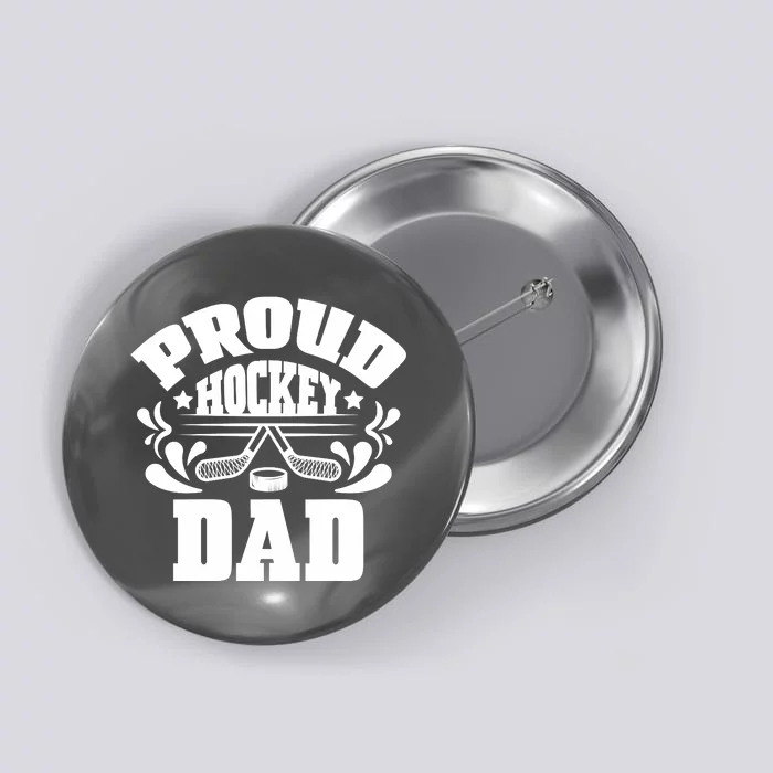 Proud Hockey Dad Button