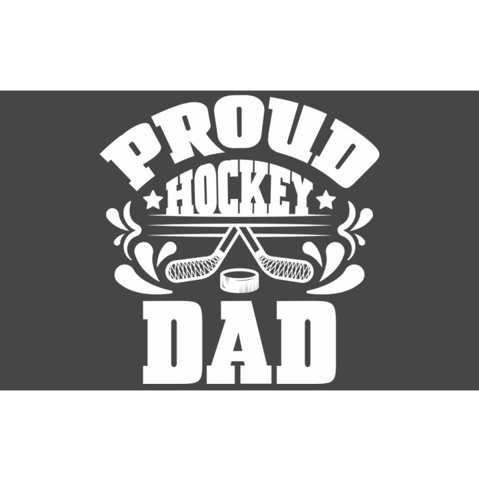 Proud Hockey Dad Bumper Sticker