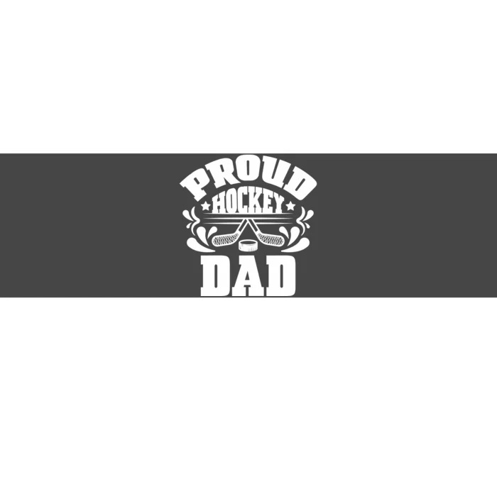 Proud Hockey Dad Bumper Sticker